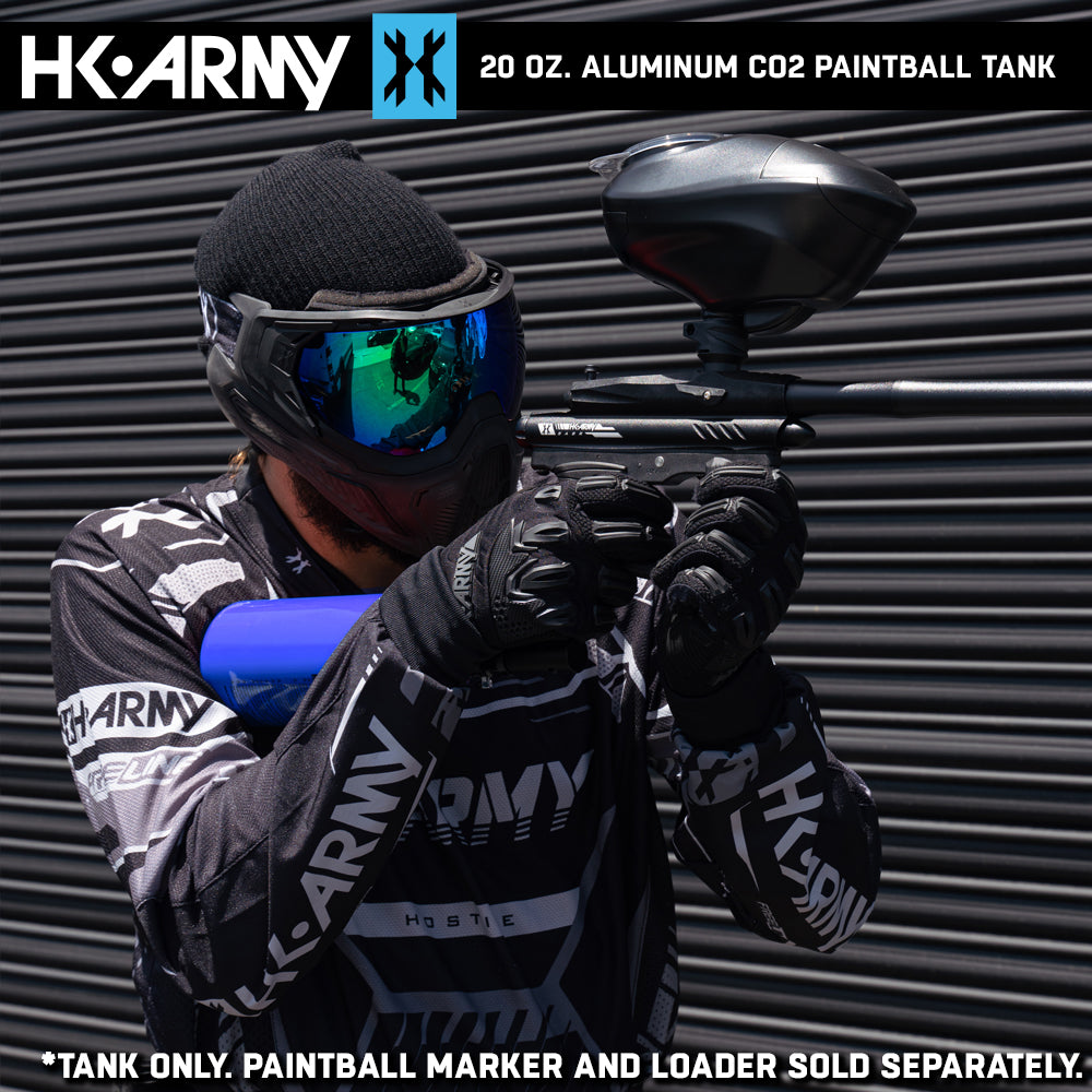 CLEARANCE HK Army 20oz Aluminum CO2 Paintball Tank - Open Box / Used