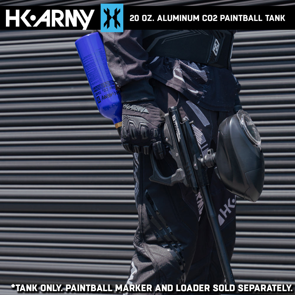 CLEARANCE HK Army 20oz Aluminum CO2 Paintball Tank - Open Box / Used