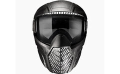 CLEARANCE Carbon OPR Full Head Coverage Thermal Paintball Goggles Mask - Black - Used But NOT Abused