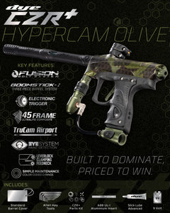 Dye CZR+ Electronic Paintball Gun Marker | Full Auto | Tournament Ready