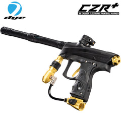 CLEARANCE Used Dye CZR+ .68 Caliber Full Auto Electronic Paintball Gun Marker - Black / Gold Dust