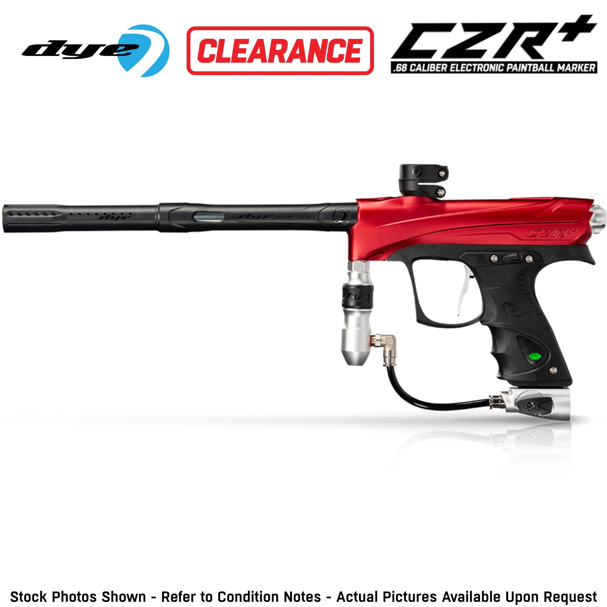 CLEARANCE Dye CZR+ Electronic Paintball Gun Marker - Full Auto | Tournament Ready - OPEN BOX / USED