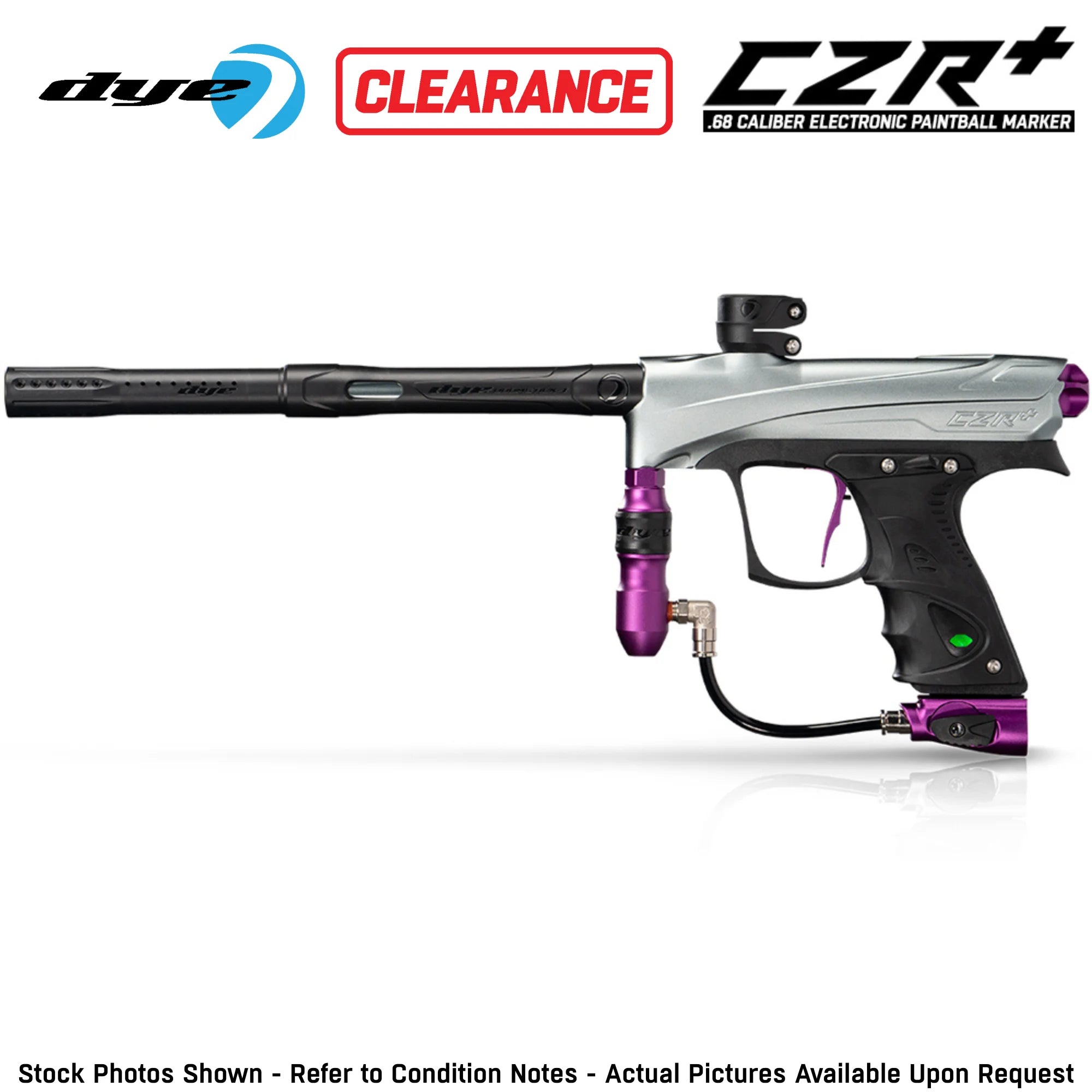 CLEARANCE Dye CZR+ Electronic Paintball Gun Marker - Full Auto | Tournament Ready - OPEN BOX / USED