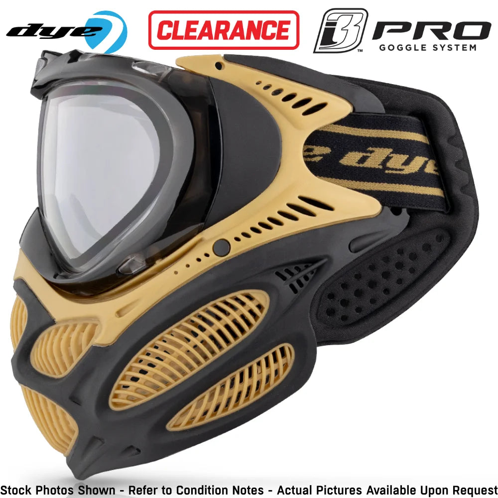 CLEARANCE Dye I3 PRO Anti Fog Thermal Paintball Mask Airsoft Goggles | Open Box / Used