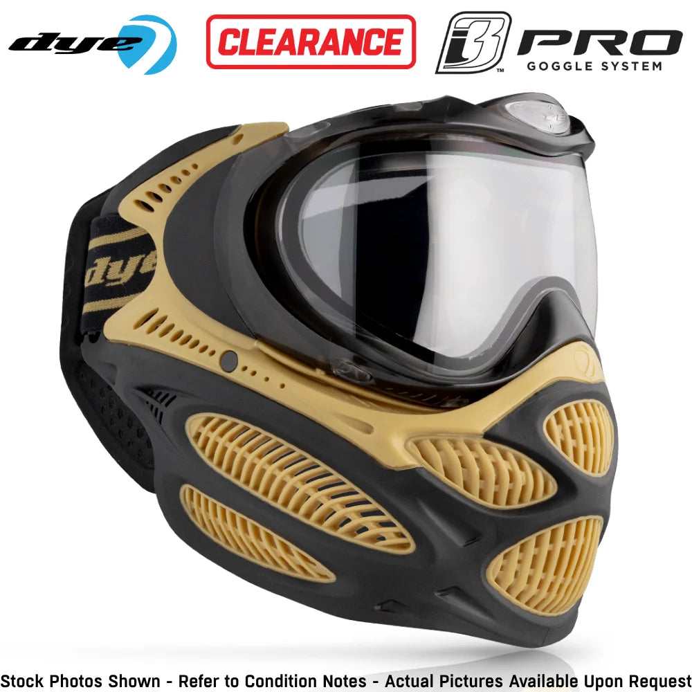 CLEARANCE Dye I3 PRO Anti Fog Thermal Paintball Mask Airsoft Goggles | Open Box / Used
