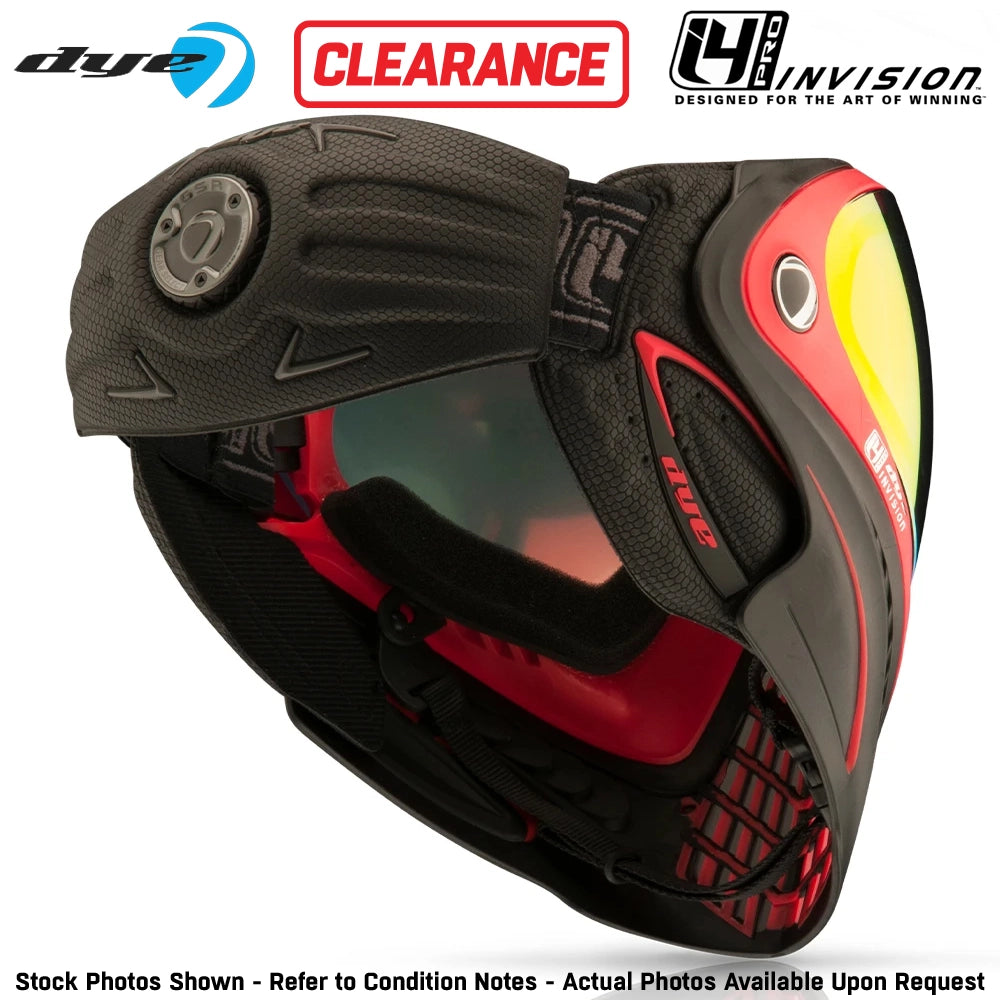 CLEARANCE DYE i4 Pro Thermal Paintball Mask Goggles – GSR Pro Strap | Open Box / Used
