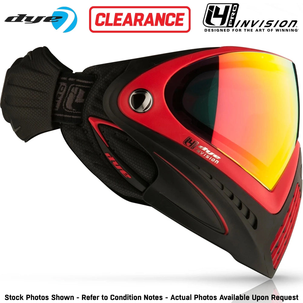 CLEARANCE DYE i4 Pro Thermal Paintball Mask Goggles – GSR Pro Strap | Open Box / Used