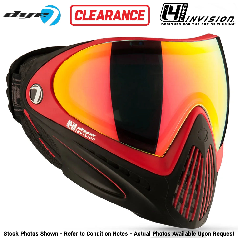 CLEARANCE DYE i4 Pro Thermal Paintball Mask Goggles – GSR Pro Strap | Open Box / Used