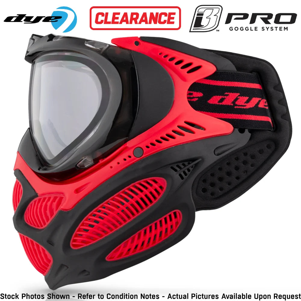CLEARANCE Dye I3 PRO Anti Fog Thermal Paintball Mask Airsoft Goggles | Open Box / Used