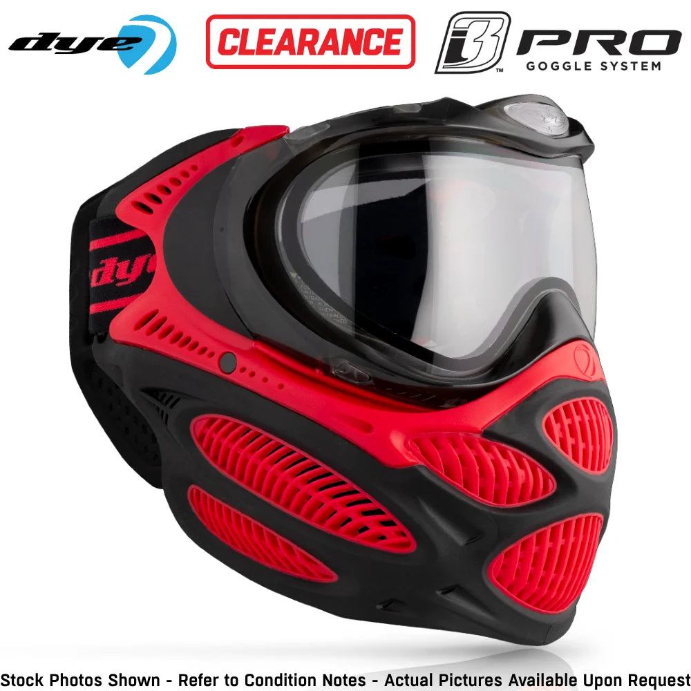 CLEARANCE Dye I3 PRO Anti Fog Thermal Paintball Mask Airsoft Goggles | Open Box / Used