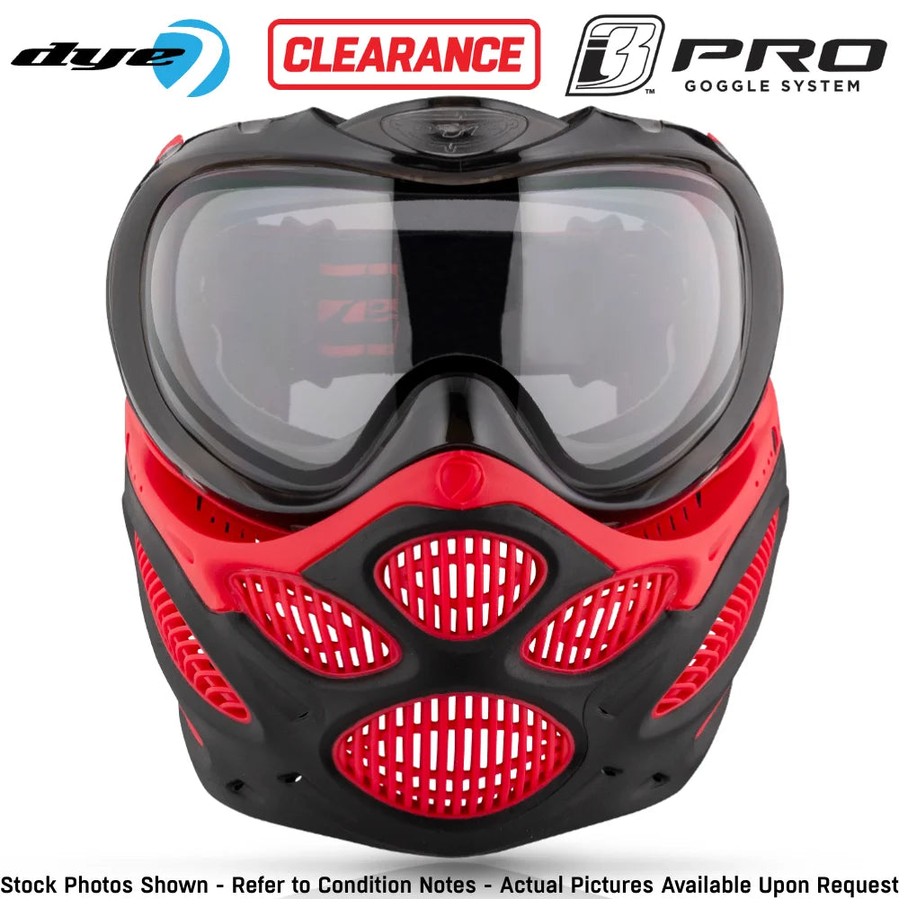 CLEARANCE Dye I3 PRO Anti Fog Thermal Paintball Mask Airsoft Goggles | Open Box / Used