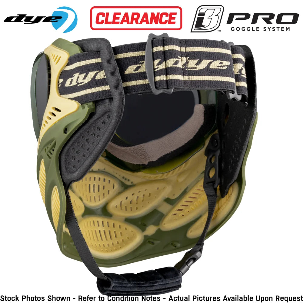 CLEARANCE Dye I3 PRO Anti Fog Thermal Paintball Mask Airsoft Goggles | Open Box / Used