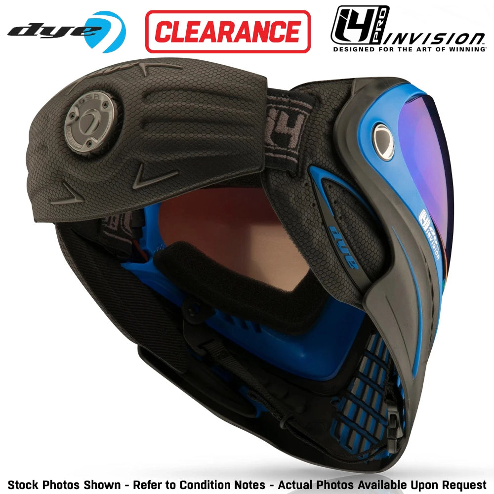 CLEARANCE DYE i4 Pro Thermal Paintball Mask Goggles – GSR Pro Strap | Open Box / Used