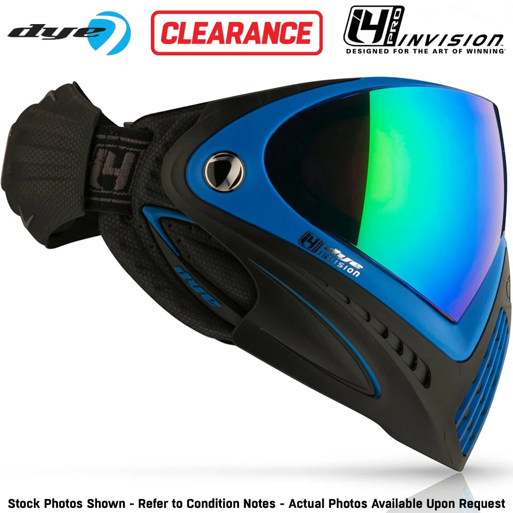 CLEARANCE DYE i4 Pro Thermal Paintball Mask Goggles – GSR Pro Strap | Open Box / Used