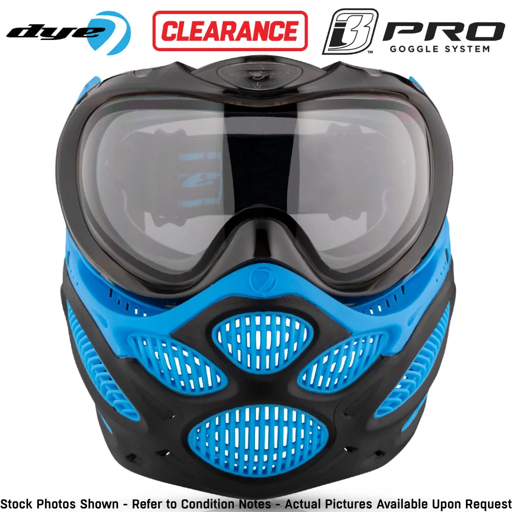 CLEARANCE Dye I3 PRO Anti Fog Thermal Paintball Mask Airsoft Goggles | Open Box / Used
