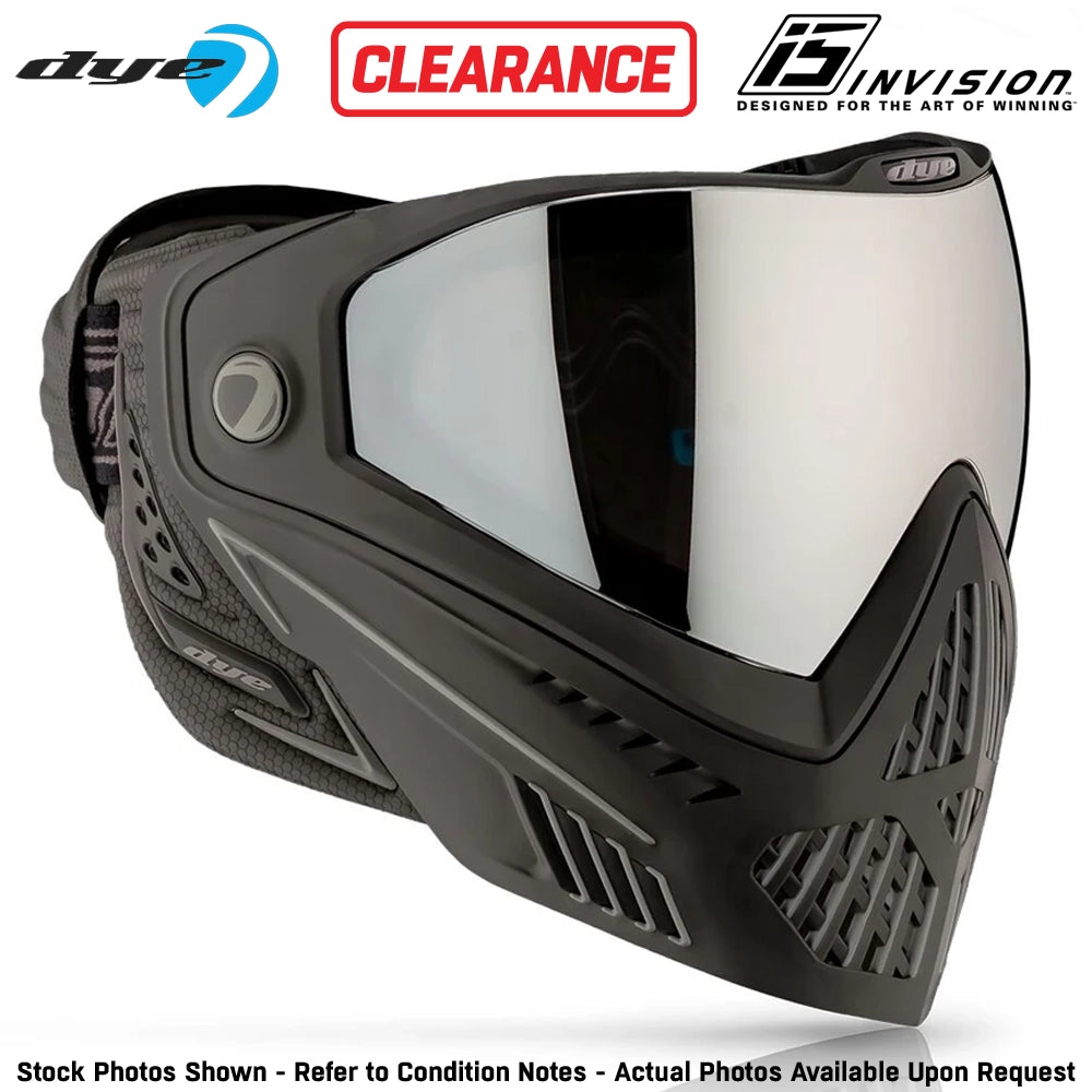 CLEARANCE DYE i5 Thermal Paintball Mask Goggles – GSR Pro Strap | Open Box / Used