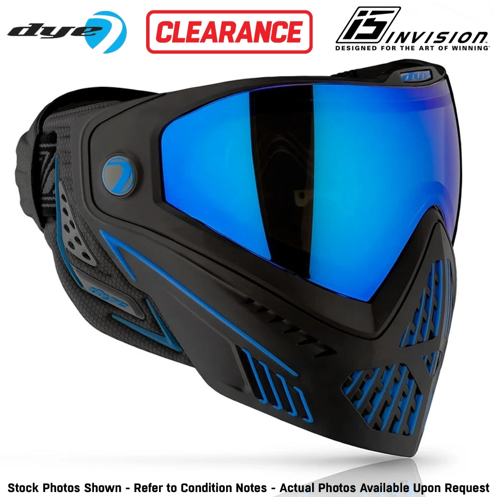 CLEARANCE DYE i5 Thermal Paintball Mask Goggles – GSR Pro Strap | Open Box / Used