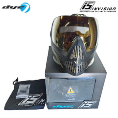 CLEARANCE DYE i5 Paintball Mask Goggle - Onyx Gold | Used