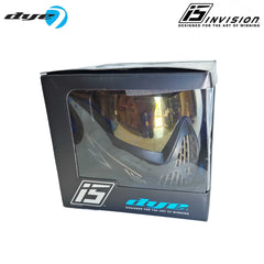 CLEARANCE DYE i5 Paintball Mask Goggle - Onyx Gold | Used