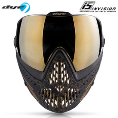 Dye i5 Paintball Goggle - Hypercam - Black / Gold Fade