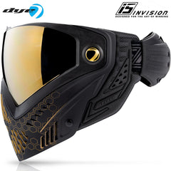 Dye i5 Paintball Goggle - Hypercam - Black / Gold Fade