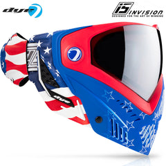 Dye i5 Paintball Goggle - Merica - Red / White / Blue