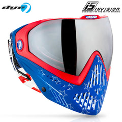 Dye i5 Paintball Goggle - Merica - Red / White / Blue