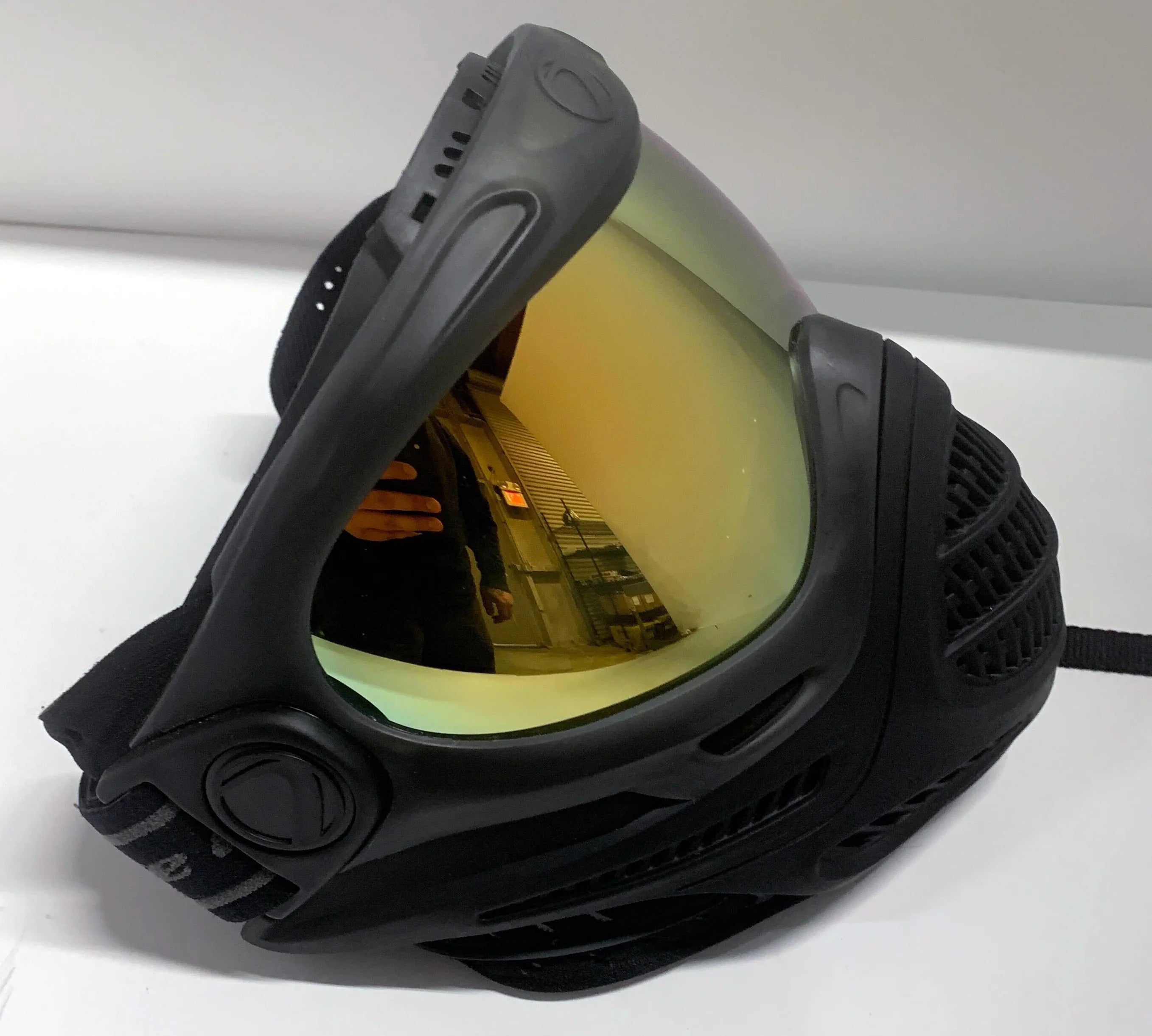 CLEARANCE Dye AXIS PRO Thermal Anti-Fog Paintball Mask Goggles - Black Fade Bronze