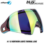 Dye i4 / i5 Thermal Mask Replacement Lens Smoke Silver color, mask lens, fast lens swaps, for clear vision, feature detail