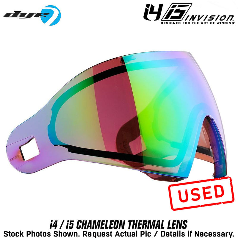 CLEARANCE Dye I4 I5 Paintball Goggle Replacement Thermal Lens - Chameleon