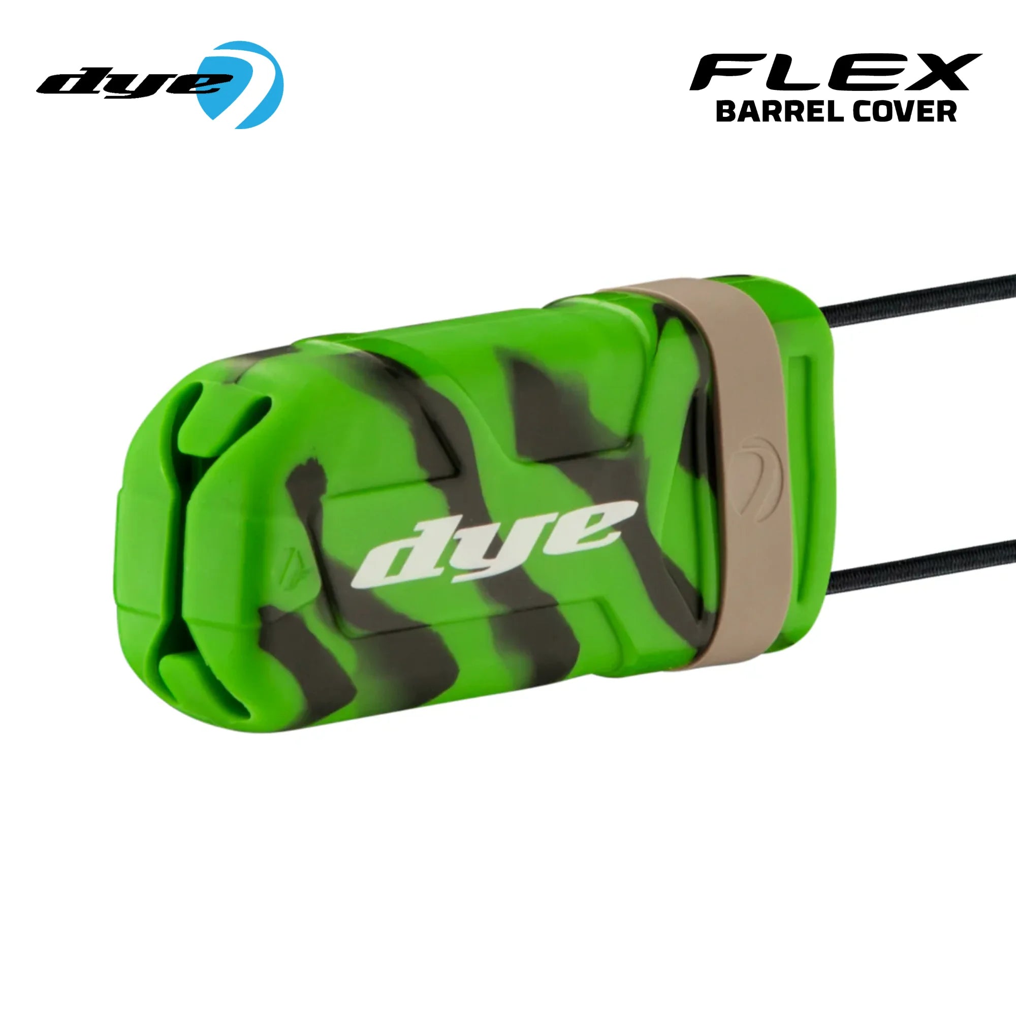 DYE Flex TWST Barrel Cover Sock – Safety std config, marker barrel, smooth bore performance, for tighter groupings, product detail