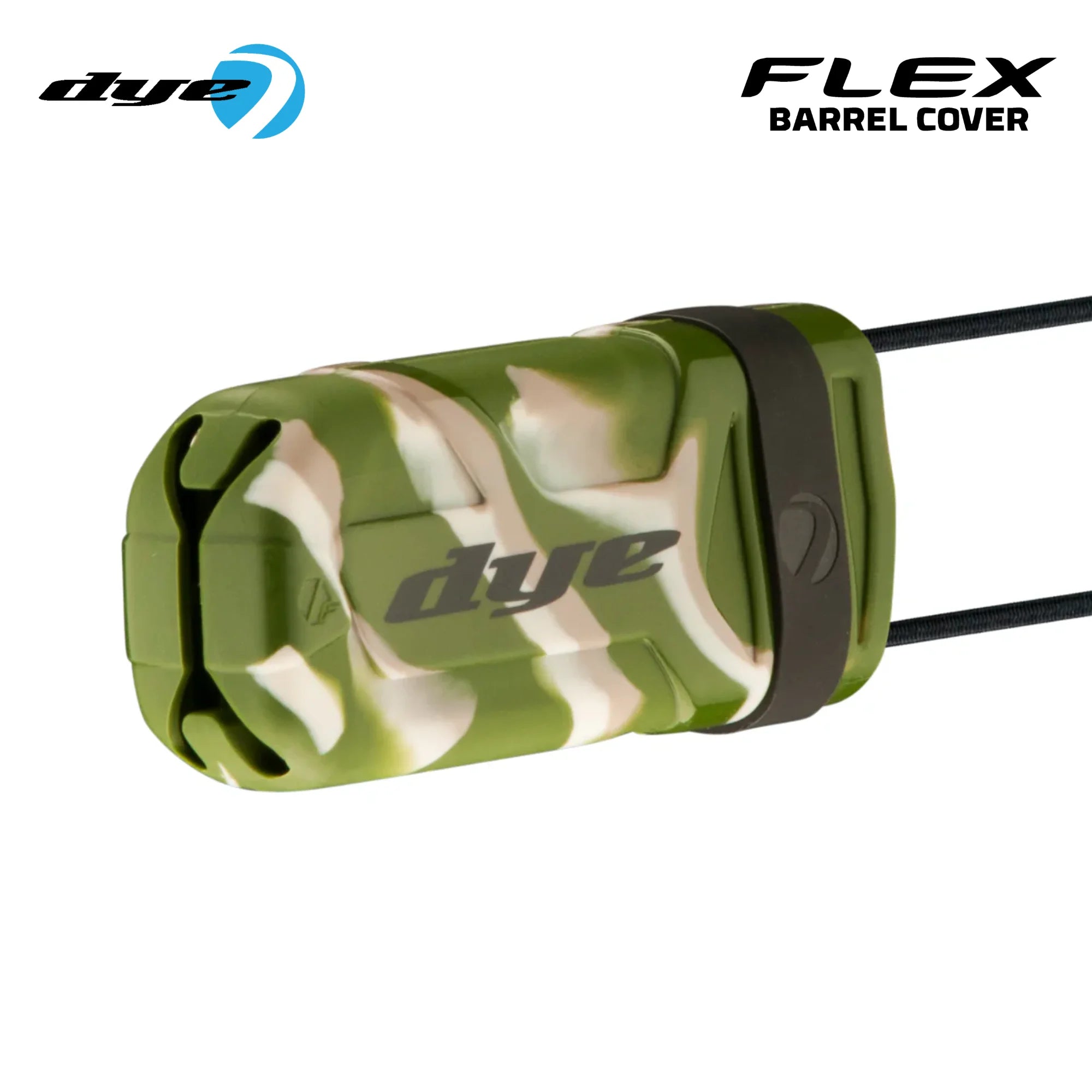 DYE Flex TWST Barrel Cover Sock – Safety std config, marker barrel, lightweight barrel feel, for tighter groupings, performance detail