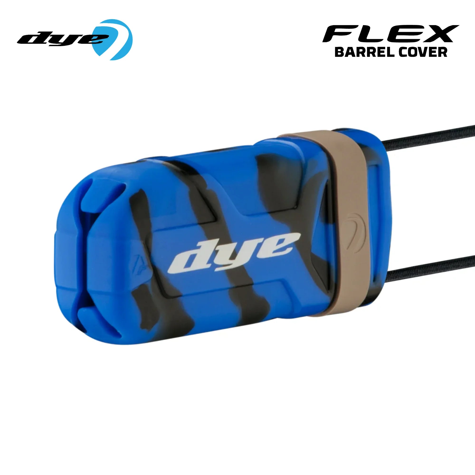 DYE Flex TWST Barrel Cover Sock – Safety Barrel std config, marker barrel, accurate shot control, for tighter groupings, catalog view