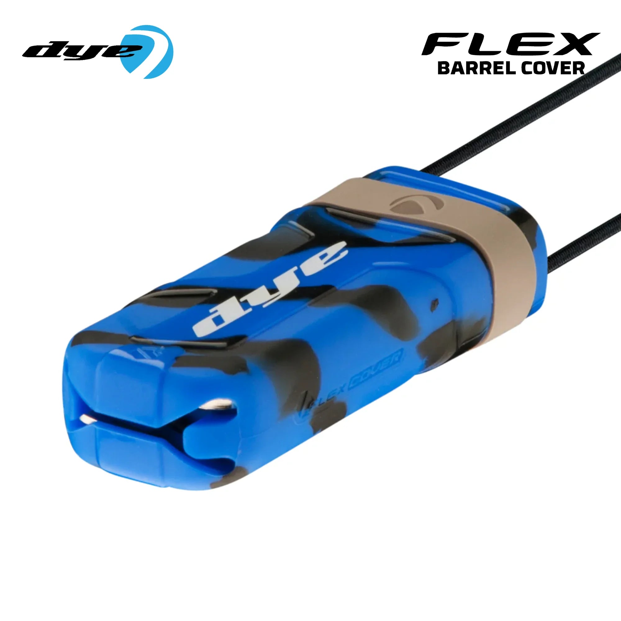 DYE Flex TWST Barrel Cover Sock – Safety Barrel std config, marker barrel, improved consistency, for tighter groupings, profile detail
