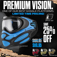 Dye I3 PRO Anti Fog Thermal Paintball Mask Airsoft Goggles w/ Optional Maddog Microfiber Storage Bag