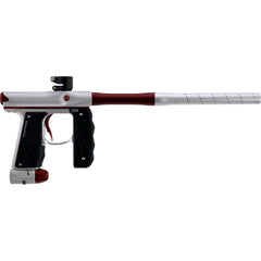 Empire Mini GS Electronic Paintball Gun Marker | Full Auto | Tournament Ready - Dust Silver / Red
