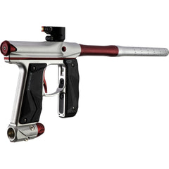 Empire Mini GS Electronic Paintball Gun Marker | Full Auto | Tournament Ready - Dust Silver / Red