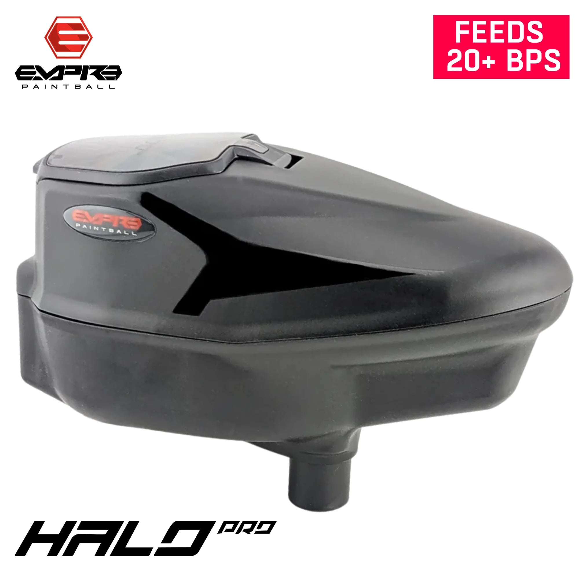 Empire Halo Pro Electronic Loader Built-In Speed Default Title title, speed feed, faster reloads, for speedball, hero view