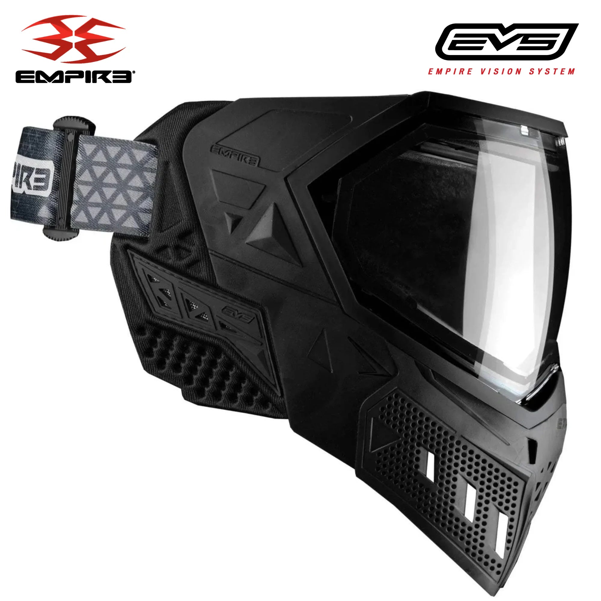 Empire EVS Paintball Mask Goggle System - Black / Black - Thermal Ninja Lens