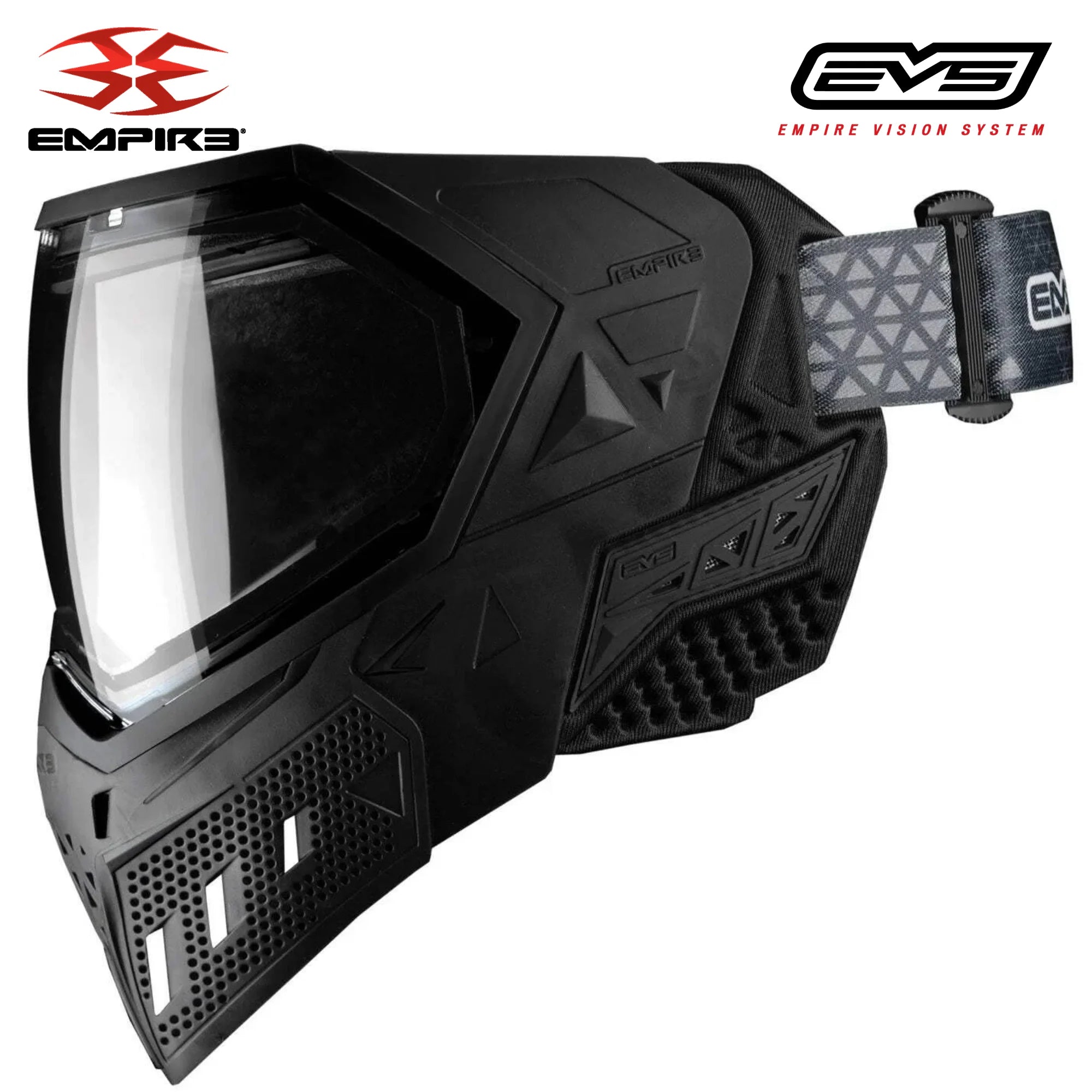 Empire EVS Paintball Mask Goggle System - Black / Black - Thermal Ninja Lens
