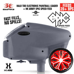 Limited Edition Empire Halo Too Electronic Paintball Loader Hopper | MATTE Colors | 20+BPS | HK Army Epic Speed Feed Compatible