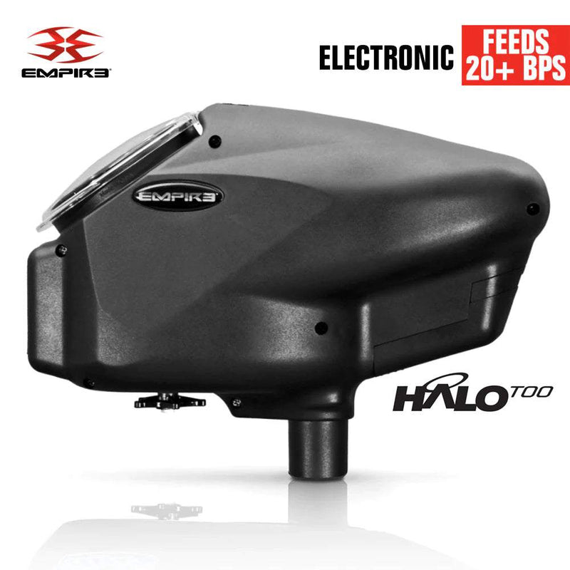 Empire Halo Too Paintball Loader - Black Empire