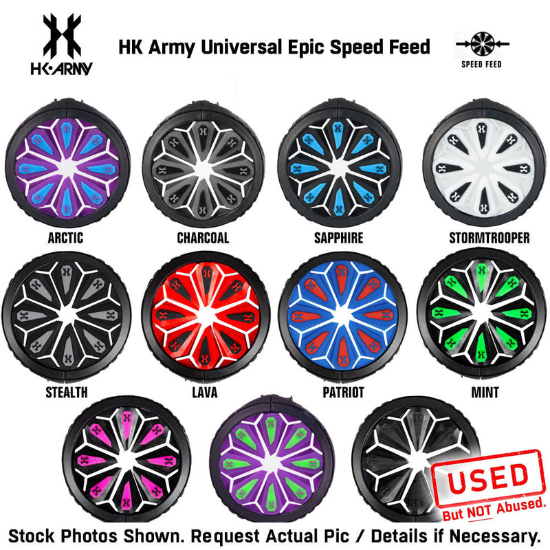 CLEARANCE Used HK Army Universal Paintball Loader Epic Speed Feed | Choose Color