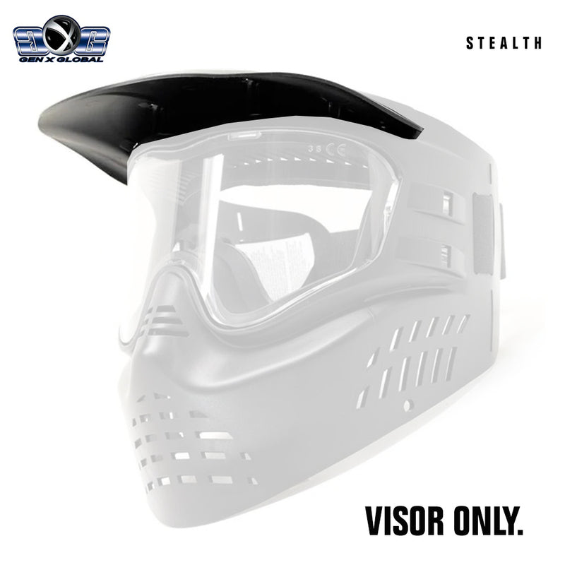 GenX Global Stealth Paintball Mask Goggles Replacement Part | VISOR ONLY***