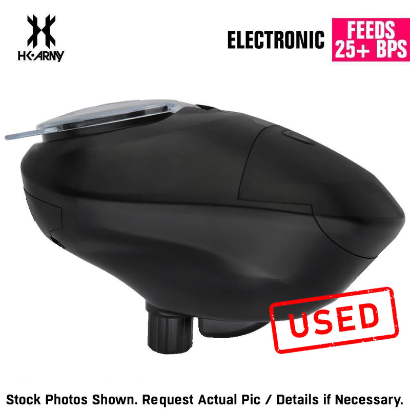 CLEARANCE HK Army Paintball Speed Hopper Paintball Loader - Black - OPEN BOX