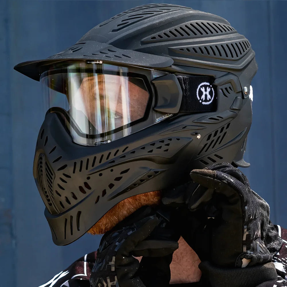 HK Army HSTL HEADGUARD Goggle Paintball Airsoft Mask with Anti Fog Thermal Lens - Clear