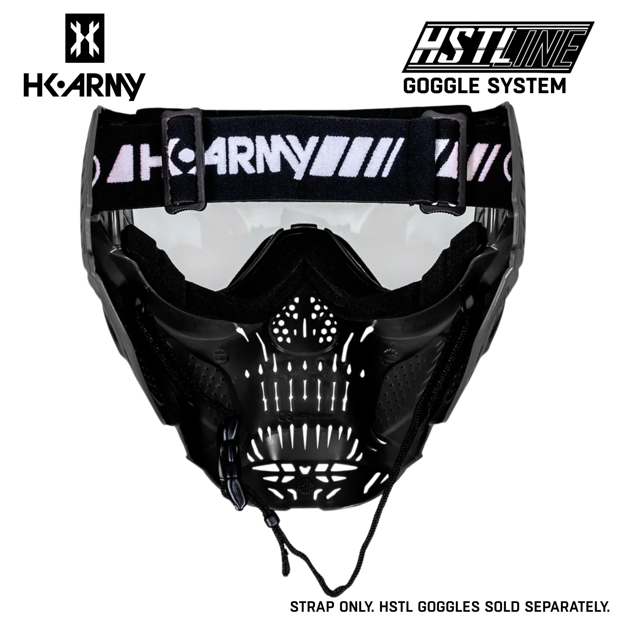 HK Army HSTL Goggle Strap w/ Clips | Replacement Strap for HSTL Goggles