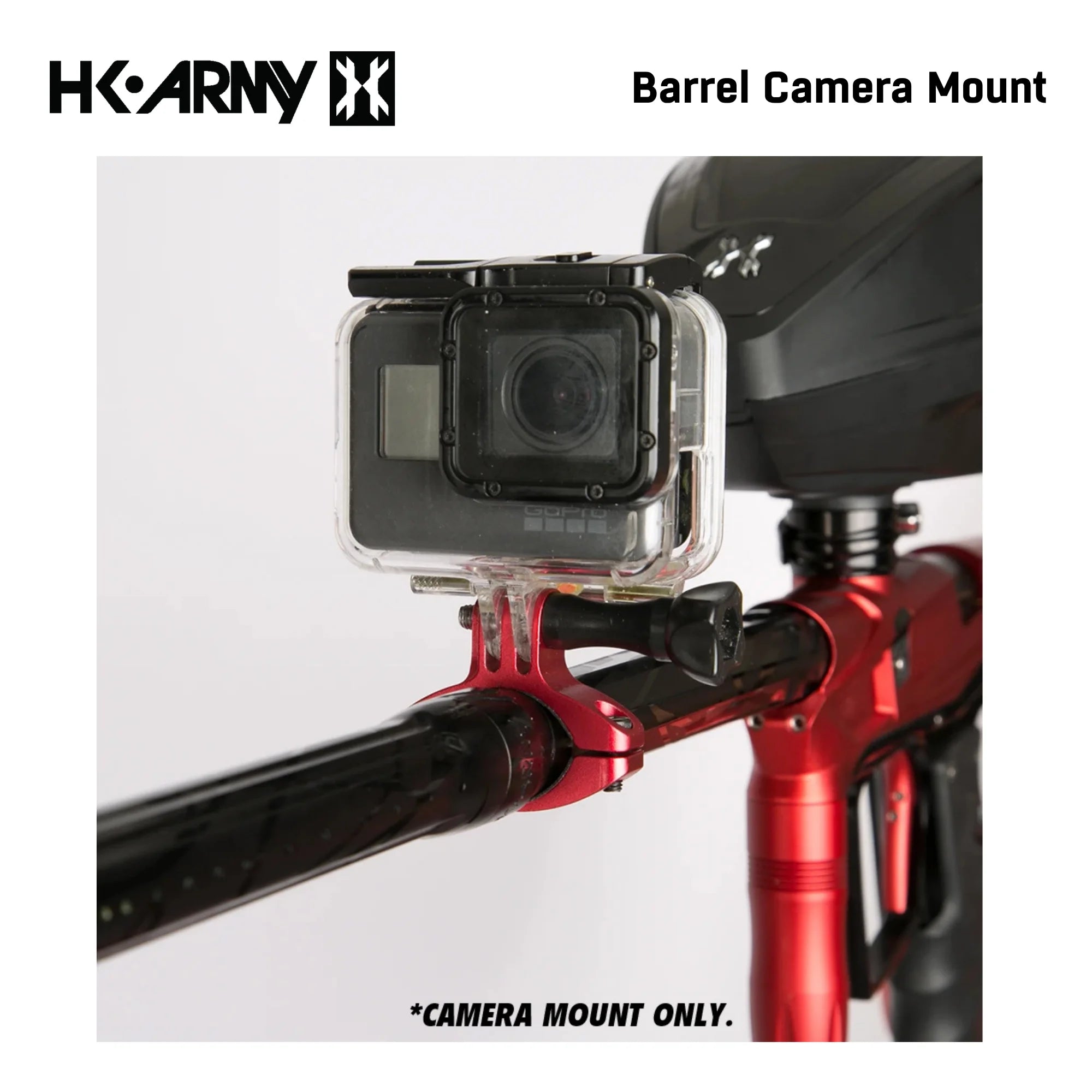 HK Army Paintball Barrel Camera Mount for GoPro & Action Cameras