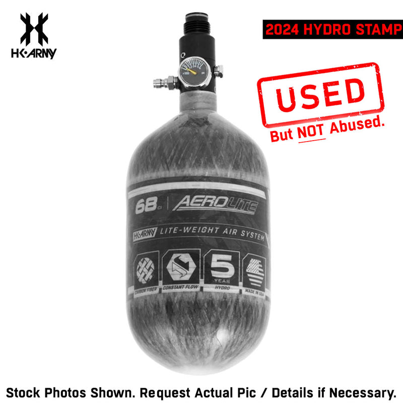 CLEARANCE HK Army 68/4500 AEROLITE HPA Compressed Air Tank System | 2024 Hydro | Used But NOT Abused
