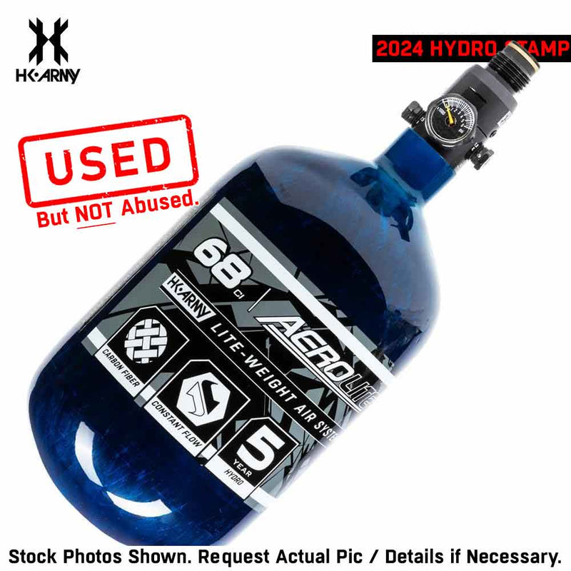 CLEARANCE HK Army 68/4500 AEROLITE HPA Compressed Air Tank System - Blue - 2024